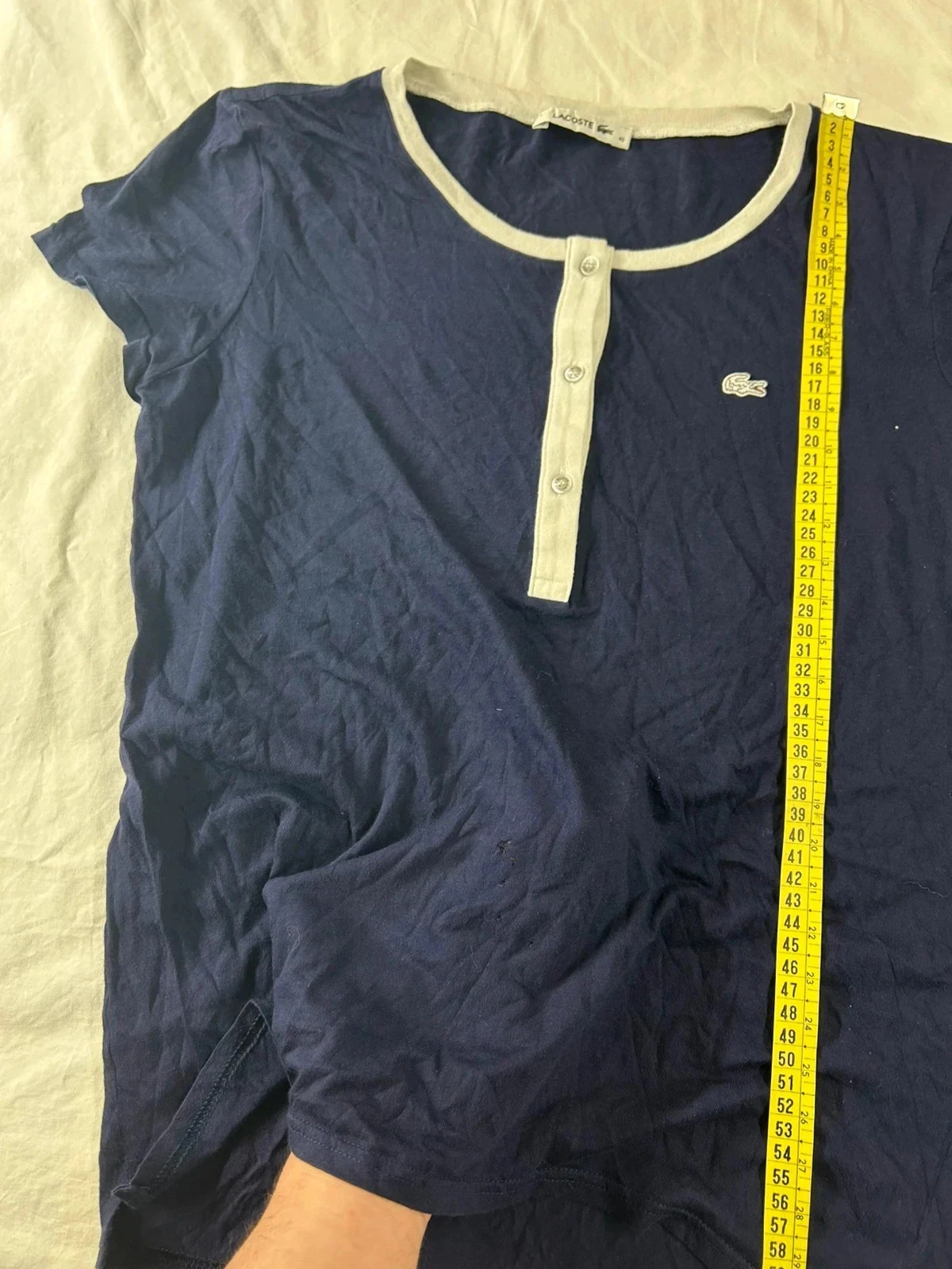Navy blue Lacoste T-shirt – photo 9